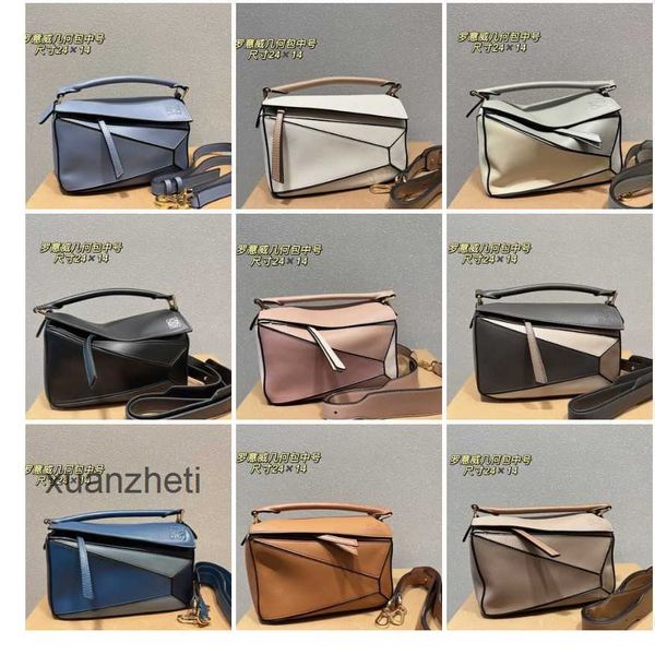

crossbody bags bag loewsbag puzzles 2023 hands one designer fashion outlet shoulder color 24cm litchi colors long strap handbags purse soft