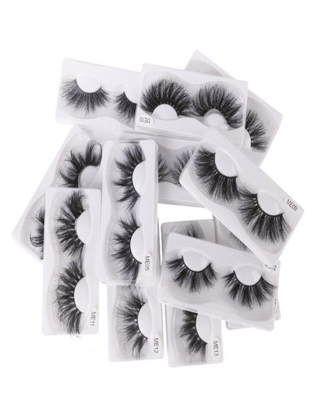 

20 styles 25 mm 5d mink eyelashes dramatic long mink lashes makeup full strip lashes 25mm false eyelashes 3d mink eyelashes reusab4237720