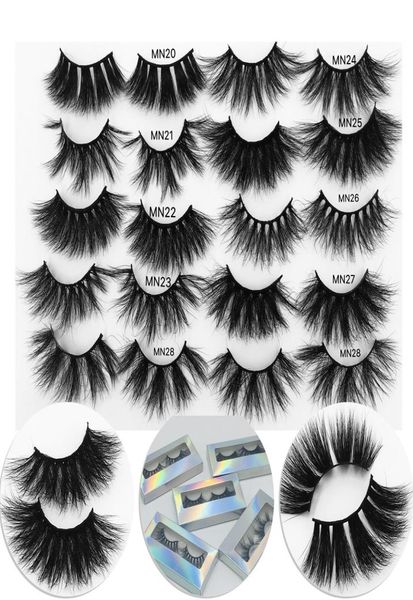 

25 mm mink eyelashes 3d mink hair lashes 25mm 3d mink lashes bulk faux with custom box wispy short false eyalshes natural4153700