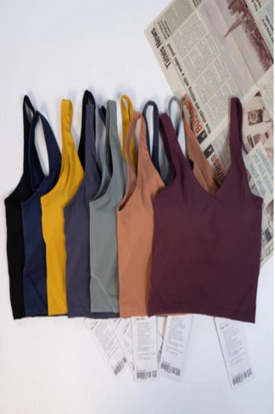 

seamless women039s yoga bras for women push up lemon sports tank breathable shockproof spaghetti strap fitness gym women br2529202
