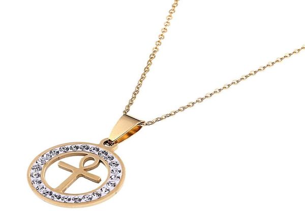 

stainless steel egyptian jewelry the key of the nile ankh cross necklace jewelry5452909, Silver