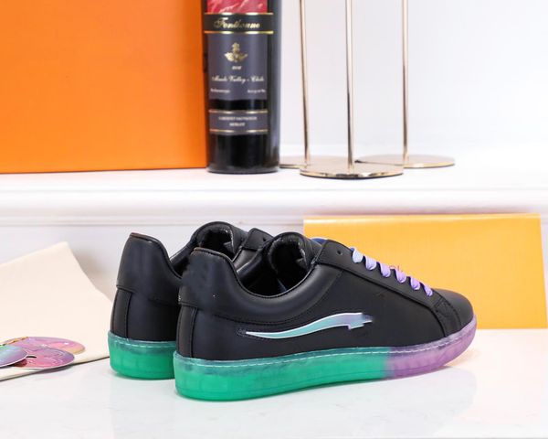 

designer trainer sneakers casual shoes black white men women platform fashion low shoe red green 0819