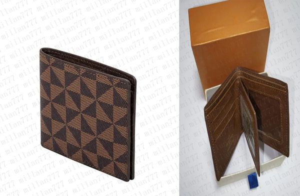 

designers luxurys paris plaid style men short wallets coin pouch coin purse key mini wallet card holders credit card wallet 60223, Red;black