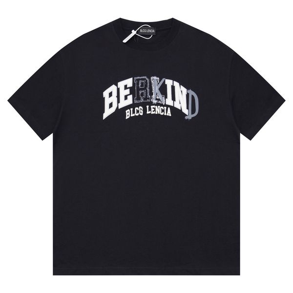 

blcg lencia summer t-shirts high street hip-hop style 100% cotton quality men and women drop sleeve loose tshirts oversize 23251, White;black