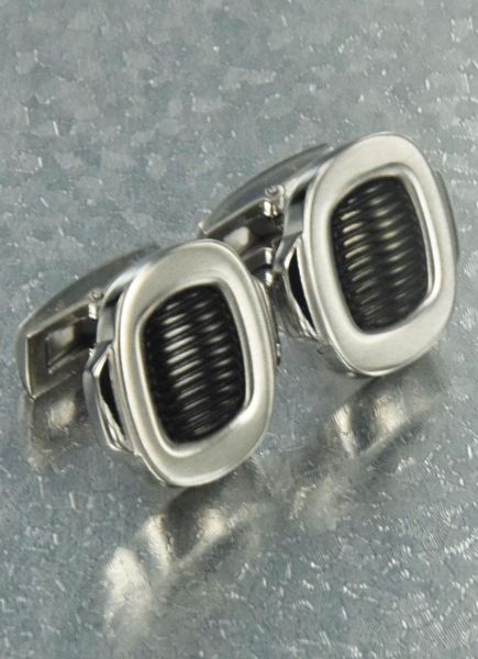 

cufflinks sleeve nail men cuff link stainless steel french039s jewelry thread luxury cufflink for man gift3024430, Silver