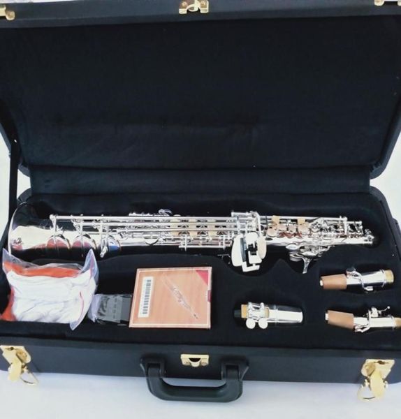 

real japan yanagisawa s991 b flat soprano saxophone musical instruments sax brass silverplated with mouthpiece acces9272624