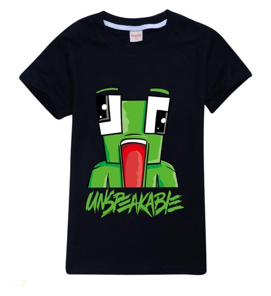 

t-shirt toddler kids short sleeve youtuber vlogger cotton tees for teen boys sports clothing blue black8960485