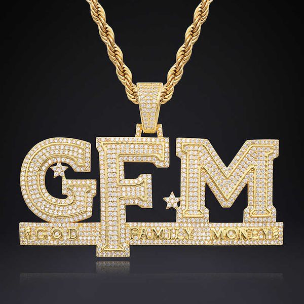 

english god family money pendant necklace hip hop fashion men's jewelry, Silver