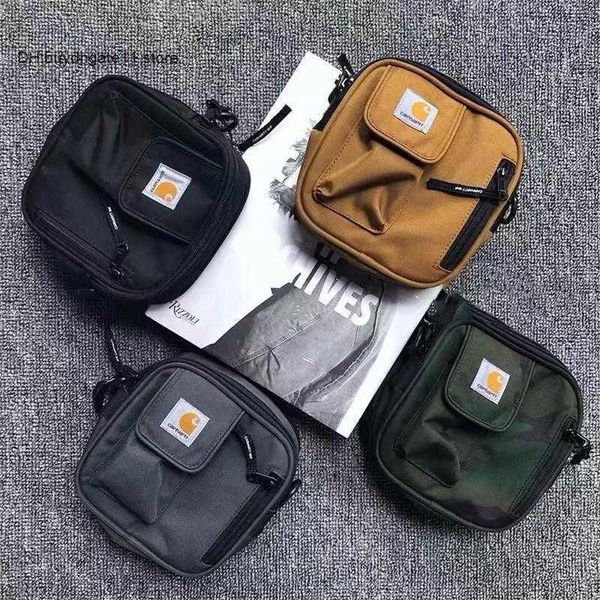 

i16l accessories packaging organizers fashion brand carhart small square bag co branded one shoulder hip hop bungee men's and women&#03