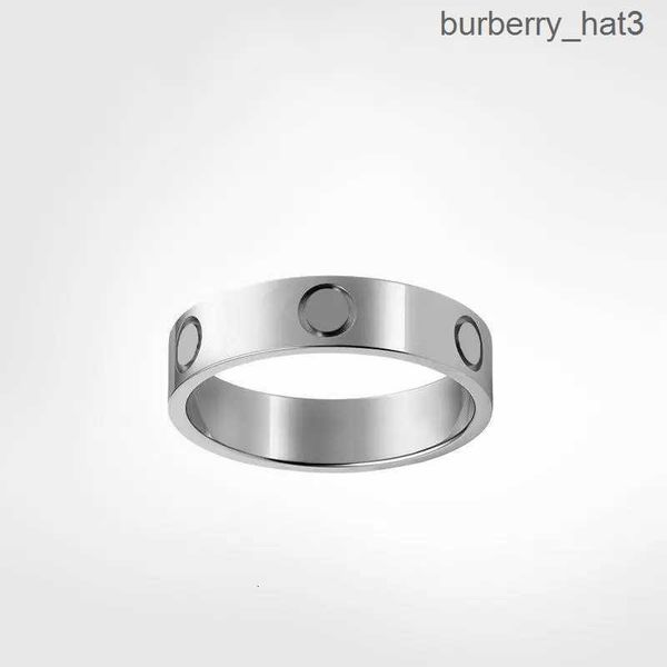 

designer ring love classic band jewelry titanium steel screw 4cz diamond womens mens rings gold-plated never fade not allergic gold silver r