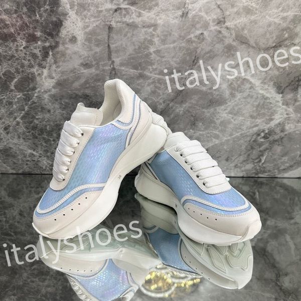 

2023 luxurys reflective leather dad shoes space stitching material sneakers designer sneakers modern autumn winter trendy shoes xsd230403, Black