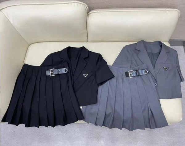 

womens blazers two piece dress designer woman skirts suits loose jackets coat outwears female spring autumn shirts s  l u9dy#, White