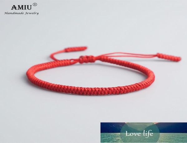 

amiu 41 colors tibetan buddhist love lucky charm tibetan bracelets bangles for women men handmade knots rope budda bracelet2045821, Golden;silver