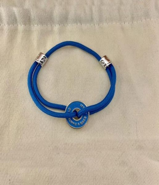 

2023 luxury quality charm bracelet and color rope design adjustable size have box stamp ps32672654835, Golden;silver