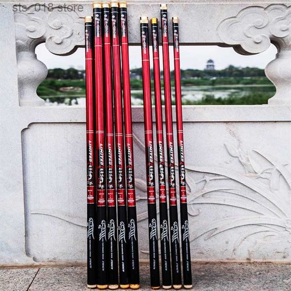 

casting rods carbon fiber fishing rod telescopic ultra-light hard pole for stream freshwater fishing pole 4.5m/5.4m/6.3m/7.2m/8m/9m/10mvboni