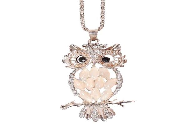 

elegant women rhinestone faux opal inlay party jewelry new 09475643, Silver