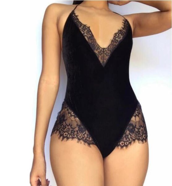 

dhl whole womens pyjama lace nightdress pajamas lingerie nightdress pajamas romper lingeries woman 6706759, White