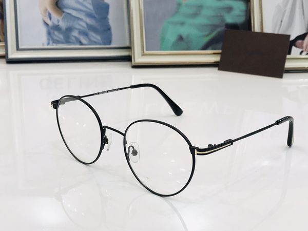 

online celebrity tom sunglasses fashion f large frame plate thick-edged myopia frame transparent tortoise shell can be equipped with anti-bl, White;black