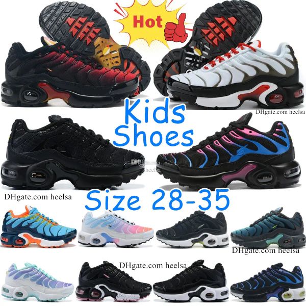 

tn enfant plus tn kids running sneakers children tns big boys girls trainers toddlers youth triple black red kid shoe white blue summer grad