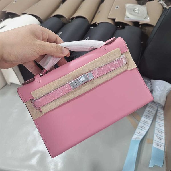 

designer kelys tote bag 2023 new swift generation carrie bag bubble green leather portable mini chain cow shouldertjhu