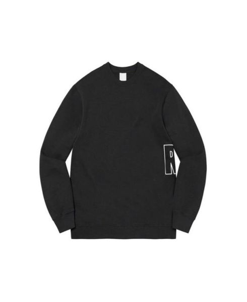 

22 crewneck sweatshirt men women hoodie elbow high street fashion long sleeve clothes7907278, Black;gray
