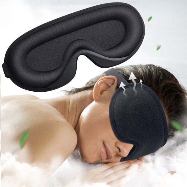 

eye massager 3d shading eye mask rebound memory foam sleeping mask for eyes cover for traveling blindfold eye protection care massage 230718