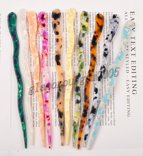 

fashion chinese style hair sticks vintage acetate chopstick women hairpins hair pins clips wedding hair jewelry resin accessories3532041, Golden;silver
