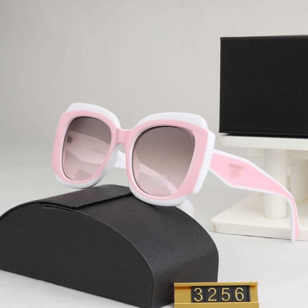 

Designer Triangular signature top sunglasses 2023 New P Home HD Fashion Sunglasses Driving UV Resistant PF6523 with logo box