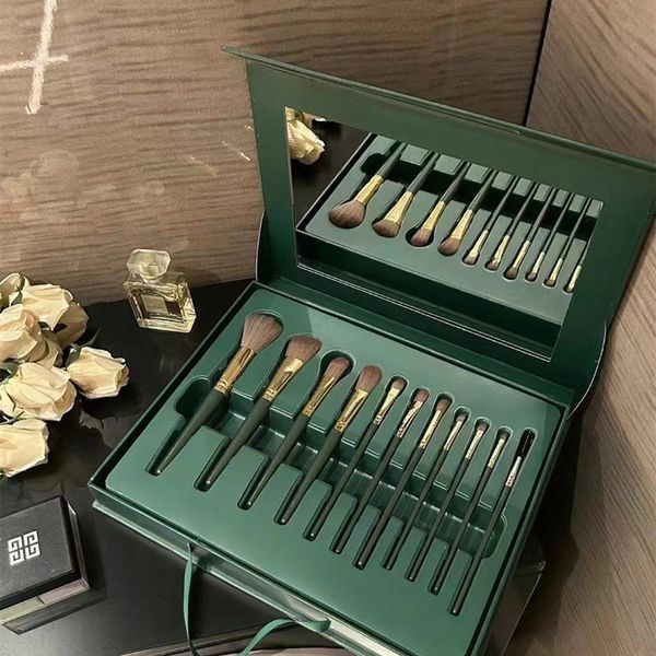 

makeup brushes pro 11pcs set with gift box