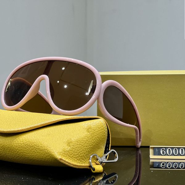

Fashion Pink Sunglasses Womens Big Mens Sunglasses Designer Ladies Large Frame Unisex Traveling Sunglass Pilot Sport Sunshade Lunette Woman Sunglasses Man