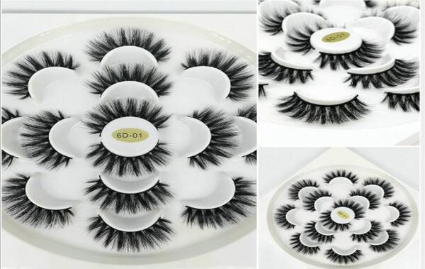 

7 pairs natural false eyelashes fake lashes long makeup 3d mink lashes eyelash extension mink eyelashes maquiagem 8 styles fo1490077