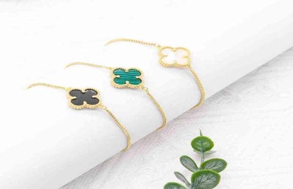 

four leaf clover bracelet new small frh women039s bracelet jewelry bracelet for women2847715, Golden;silver