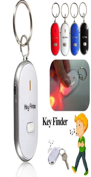 

led anti lost keys finder keys chain whistle locator find alarm tracker flashing beeping remote keyring 4 colors ooa47903284792, Slivery;golden