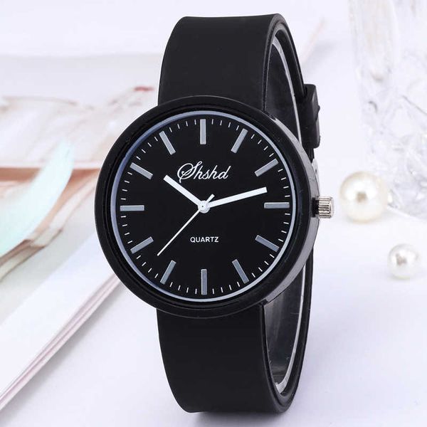 

yce1 fashion simple watches women white wristwatches fashion korean silicone quartz watches gift price dropshipping reloj mujer qn2j mvq0, Slivery;golden