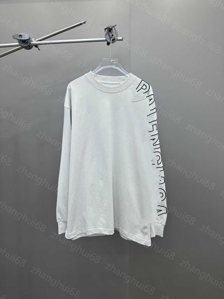 

23ss women hoodie brand designer new round neck hole letter logo embroidery long-sleeved hoodie womens clothing, Black