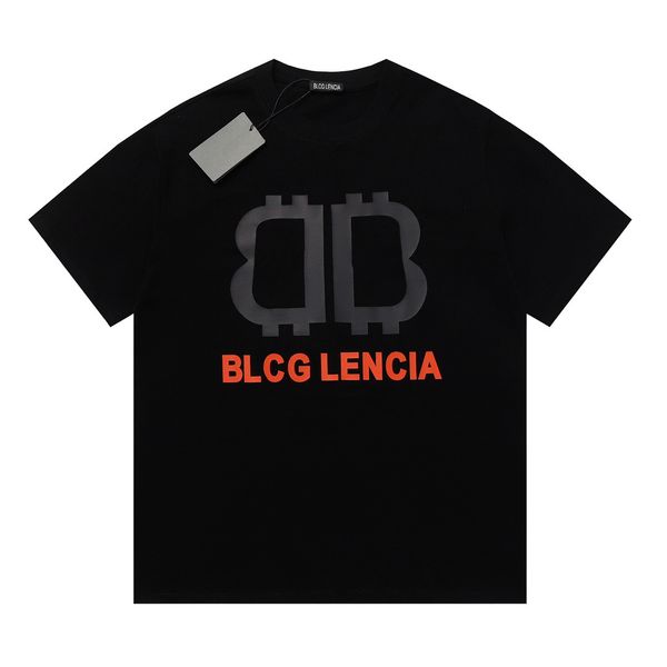 

blcg lencia summer t-shirts high street hip-hop style 100% cotton quality men and women drop sleeve loose tshirts oversize 23209, White;black