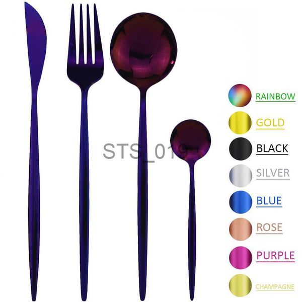 

briefs panties other panties dinnerware set purple tableware dinner set stainless steel cutlery set knife fork coffee spoon silverware set h, Red;black