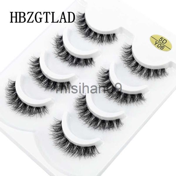 

false eyelashes 4 pairs transparent stem 3d faux mink lashes natural short full strip lashes clear band soft light natural eyelashes extensi
