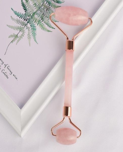 

beauty face care massager custom jade facial roller manufacturer wrinkle removal natural rose quartz face roller5721852
