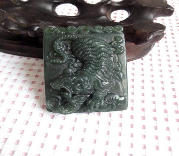 

china039s xinjiang hetian jade tiger pendant with d301232711367, Silver