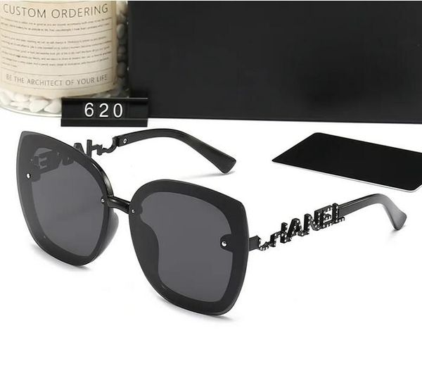 

new man women's polarized sunglasses fashion casual trend sunglasses driving holiday sunglasses channel glassses, White;black