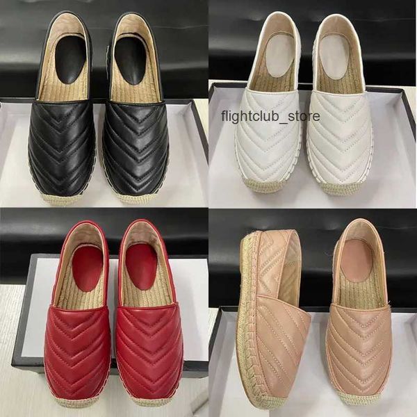 

slip-on black leather platform espadrille women shoes double hardware genuine leather ggity espadrille sandal soft bottom casual luxury shoe