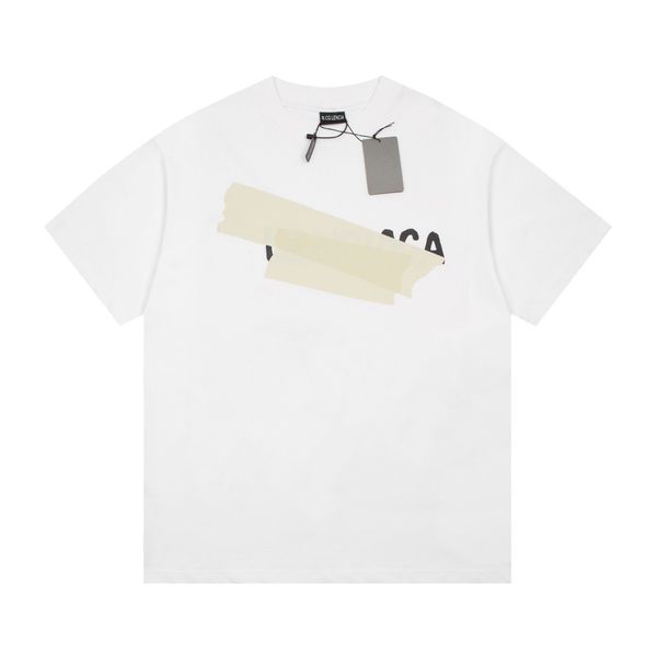 

blcg lencia summer t-shirts high street hip-hop style 100% cotton quality men and women drop sleeve loose tshirts oversize 23263, White;black