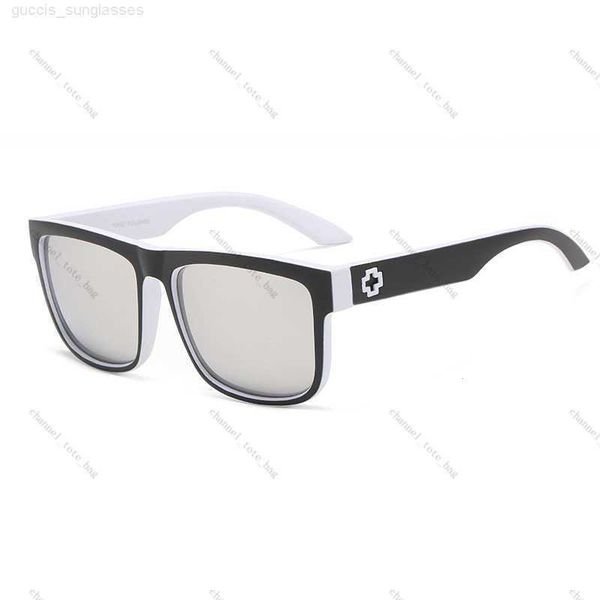 

spys sunglasses men designer outdoor fashion color film sunglasses reflective large frame outdoor sports eyeglasses wholesale glasses 3vp34, White;black
