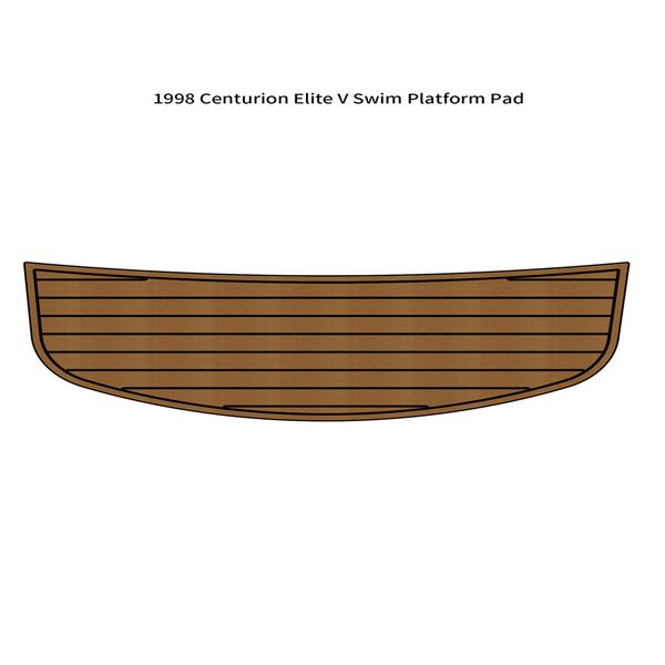 

1998 centurion elite v swim platform step pad boat eva teak floor mat flooring