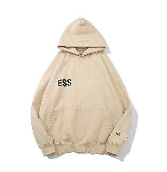 

2023designer fashion classic essentialhoodie alphabet printing pullover sweatshirts mens and women hoodie pure color long sleeve couples swe, Black