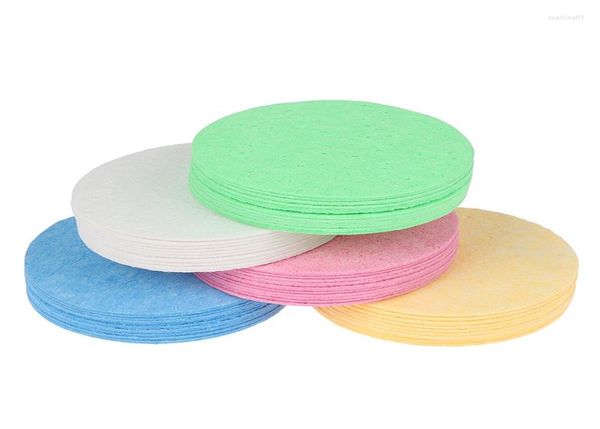 

makeup sponges 10pcs face cleaning sponge pad for exfoliator mask facial spa massage removal thicker compress natural cellulose re9997667