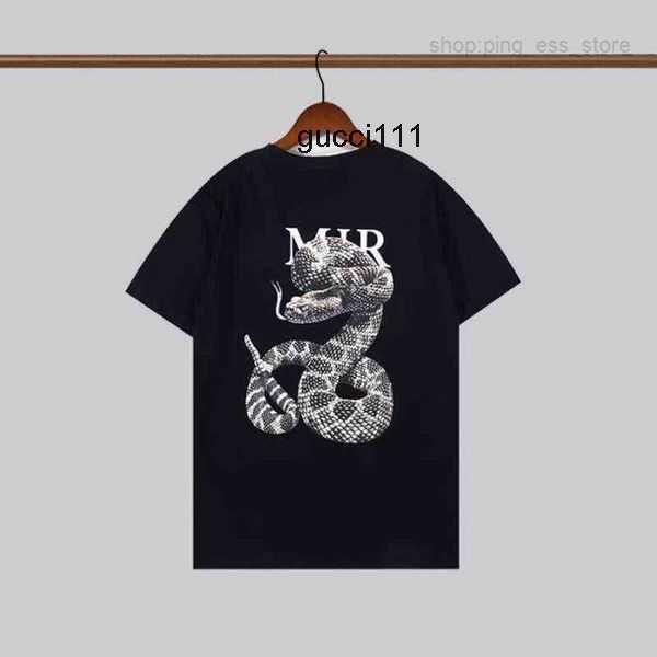 

luxury man amirly shirts t tees shirt t men's fashion t-shirts t-shirt mens short womens designer hip hop streetwear tshirts 1 26th, White;black