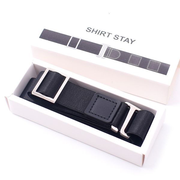 

suspenders shirt holder adjustable near shirt stay tuck it belt for women men work interview b99 230717, Black;white