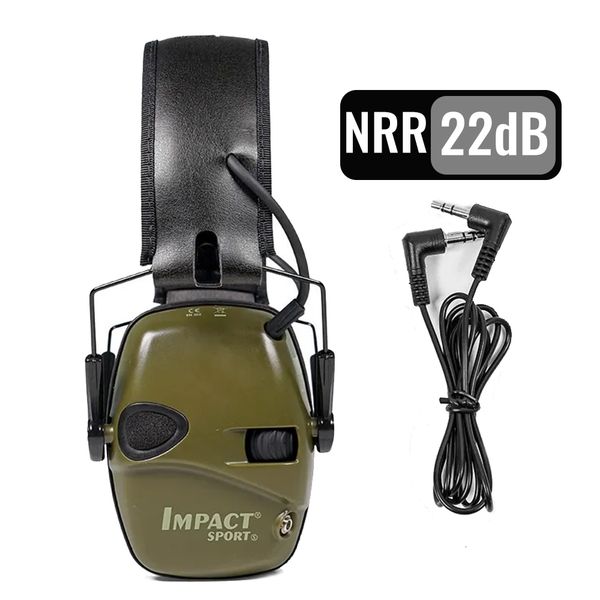 

ear muffs tactical electronic shooting earmuff antinoise headphone sound amplification hearing protection headset foldable 230717, Blue;gray